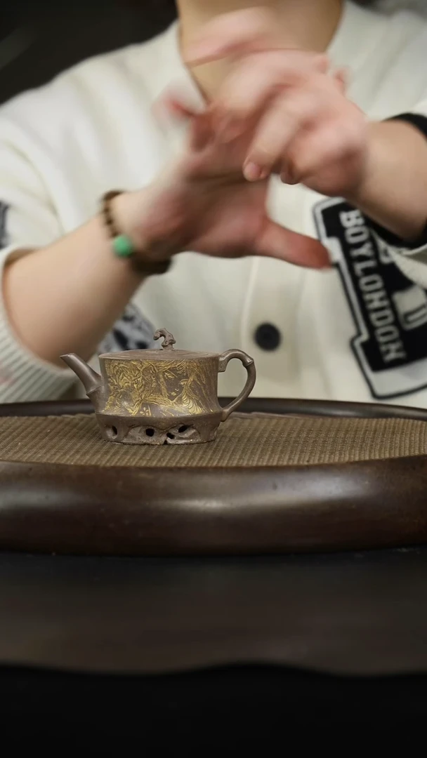 茶壶紫砂紫砂壶67 天青