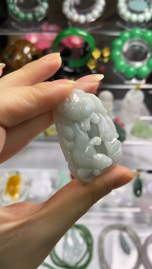 未镶嵌挂件翡翠翡翠
