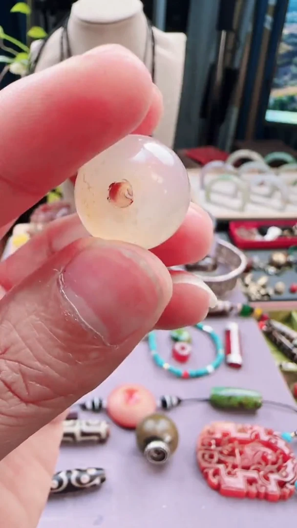 玛瑙/玉髓颈饰未镶嵌禧云藏出品孤品精美