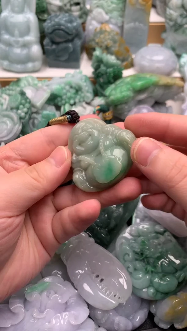 吊坠(不含链)未镶嵌翡翠1