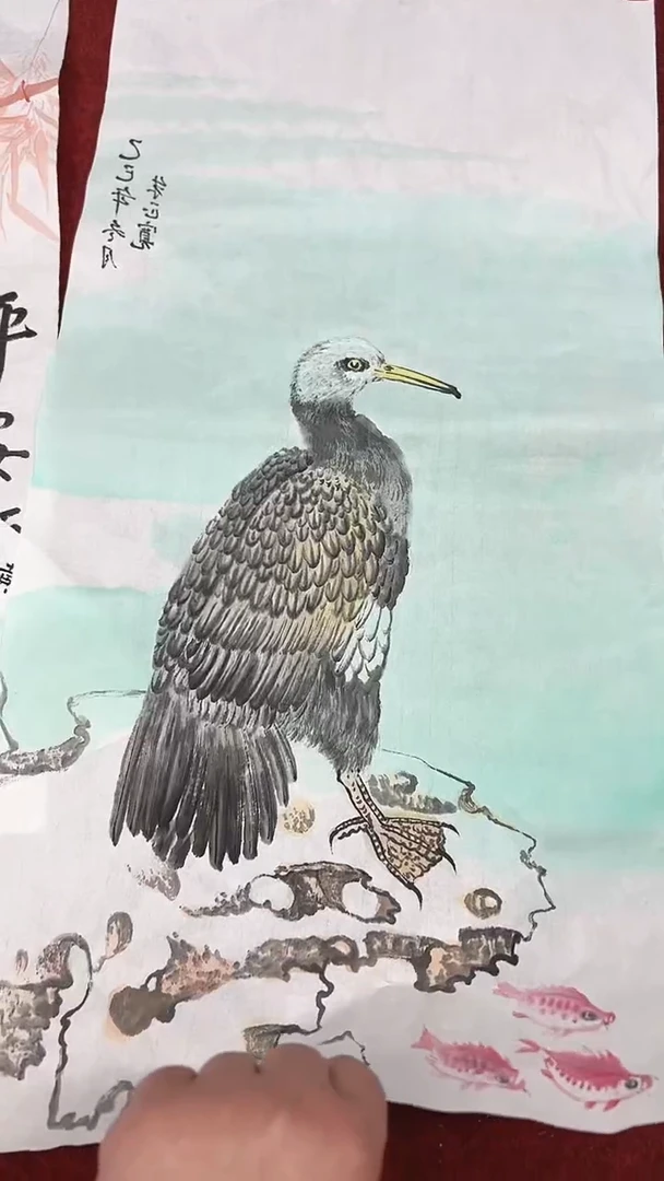 国画朱路军/国画/花鸟