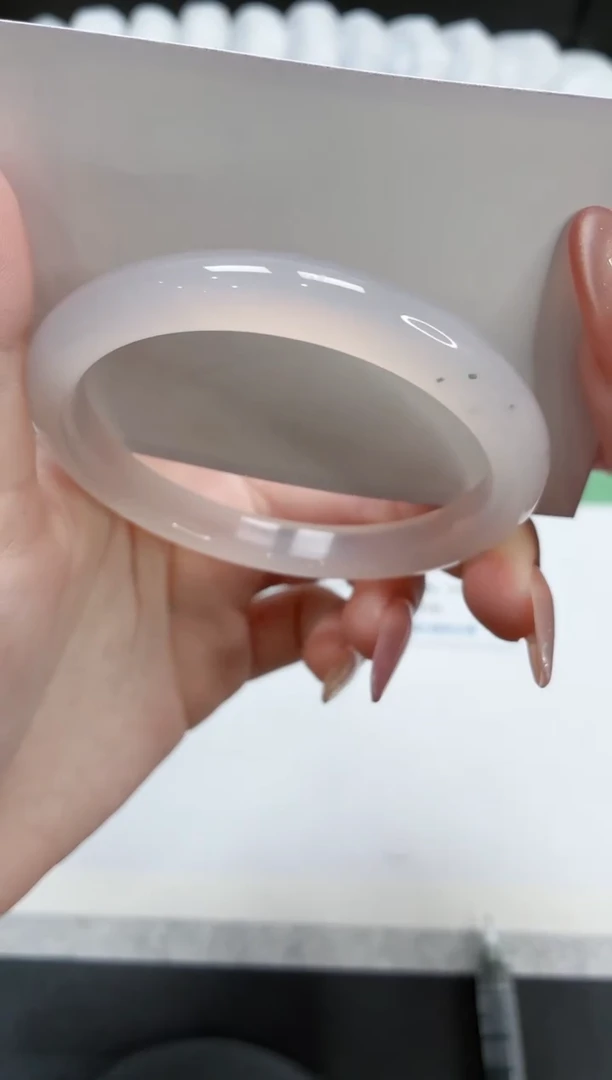 石英质玉手镯未镶嵌59-58.8草花