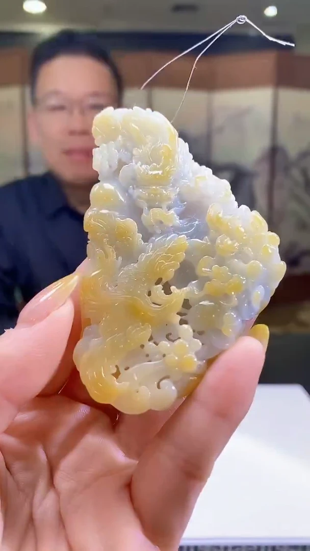 未镶嵌定制翡翠38/1119/W/龙凤