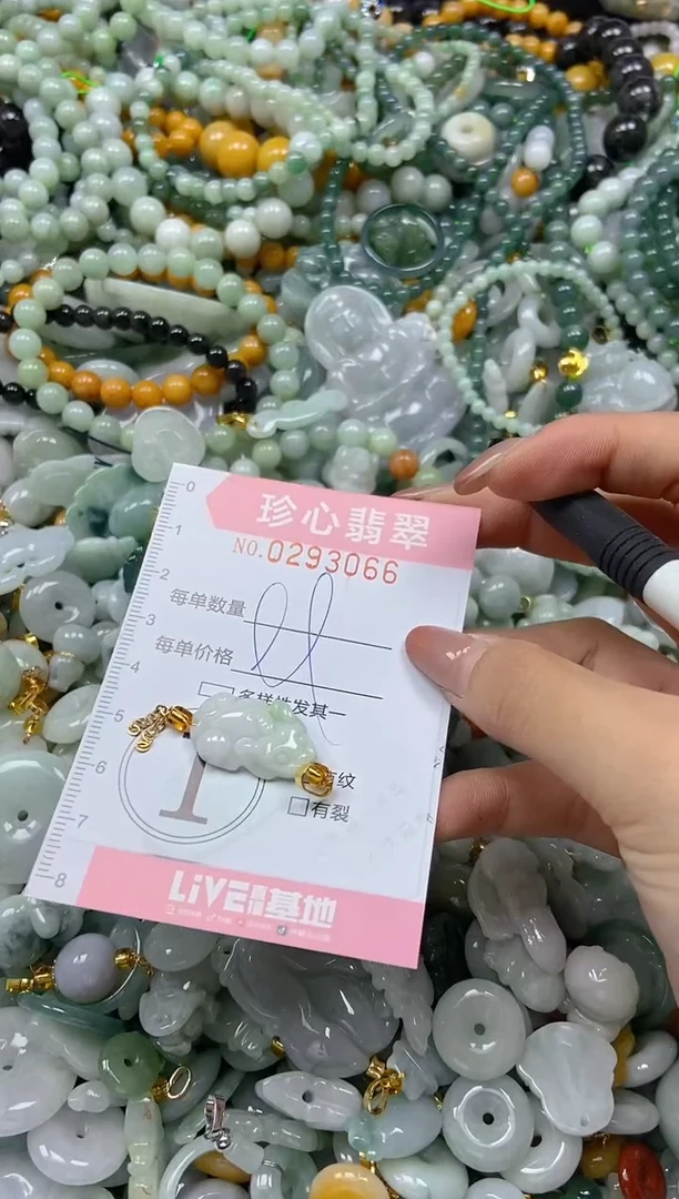 翡翠未镶嵌颈饰闪购0293066