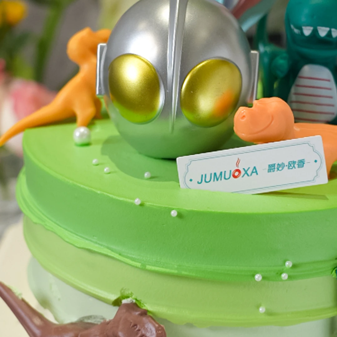 【配送到家】爵妙欧香奥特曼多重奏生日蛋糕可爱适合儿童男童女童蛋糕送人过节过纪念日