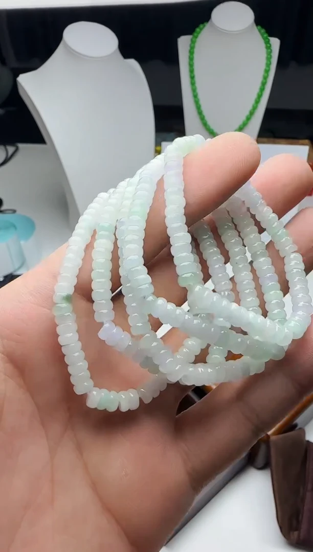 【闪购商品】翡翠手串银S925镶嵌多样性发货只发一件001