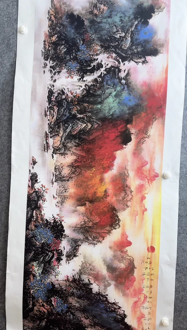 国画九霄甄选国画作品x12
