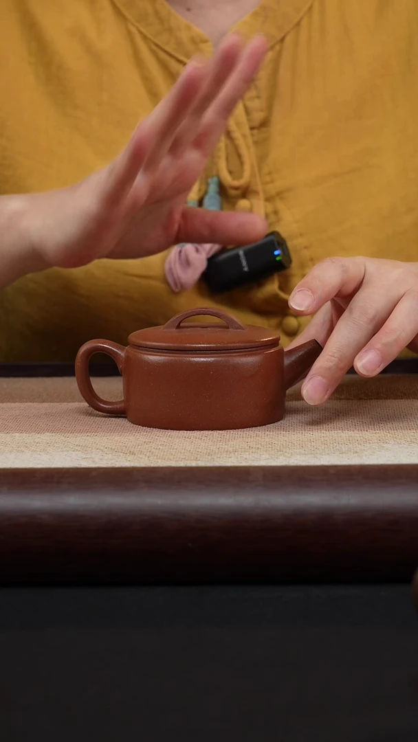 【闪购商品】紫砂茶壶红降坡汉瓦MH-1756