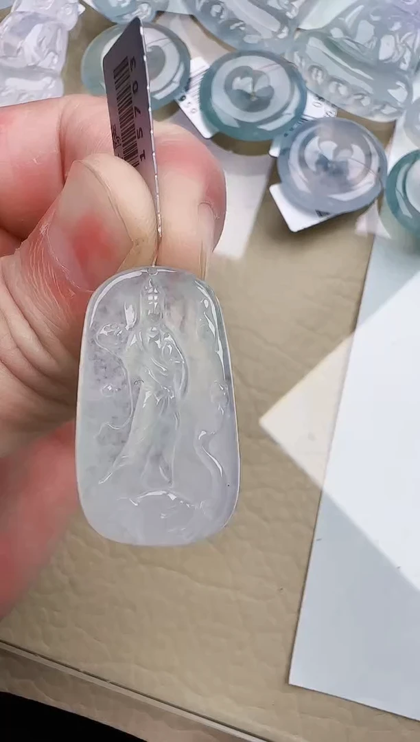 颈饰未镶嵌翡翠缅甸翡翠a货