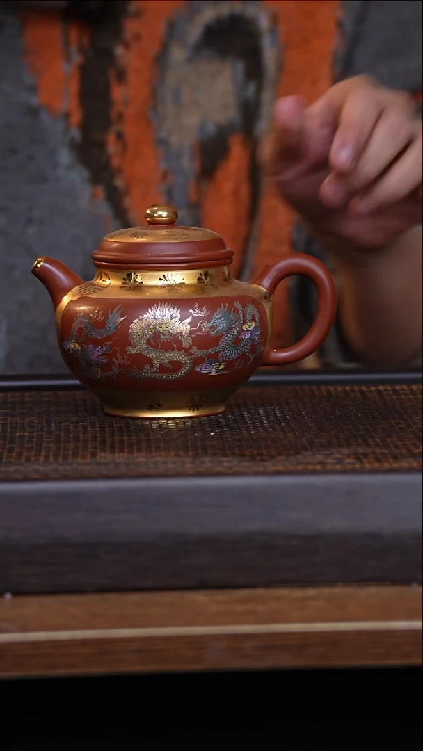 茶壶紫砂宜兴手工原矿紫砂壶001