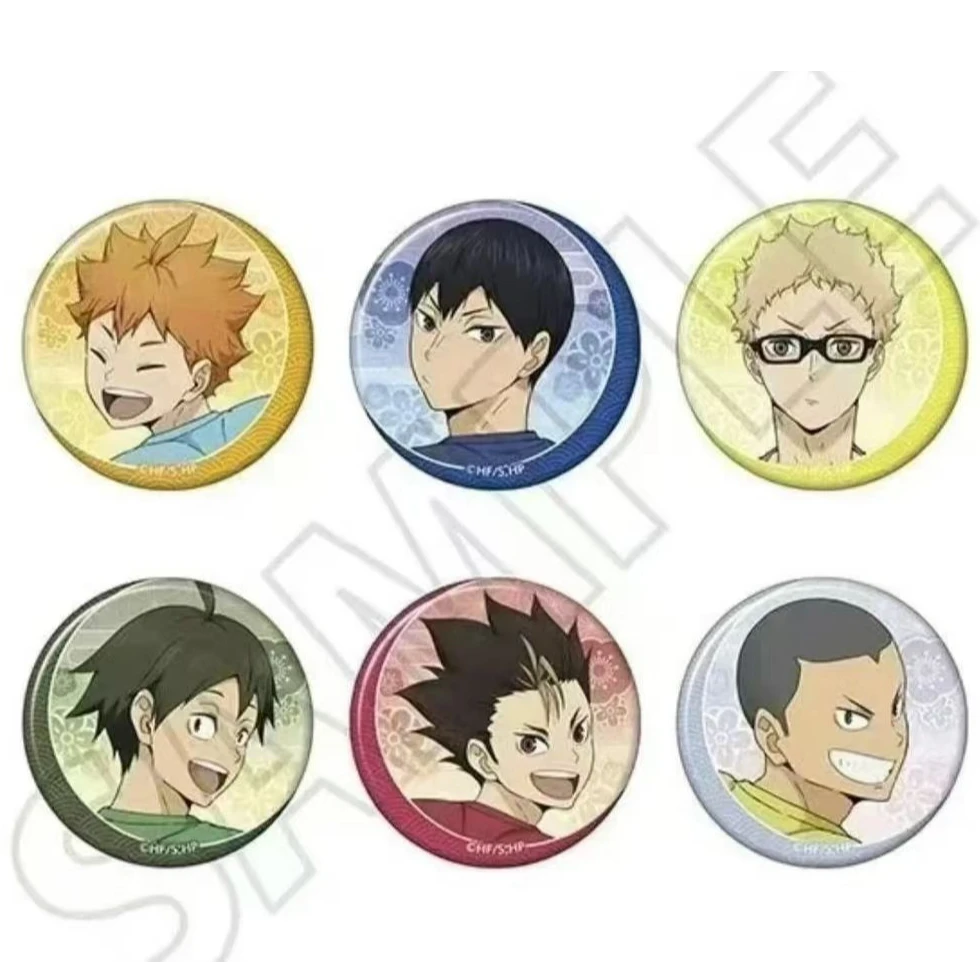 （俺妹）【排球少年】排球少年JF2025幼年回头吧唧徽章盲盒