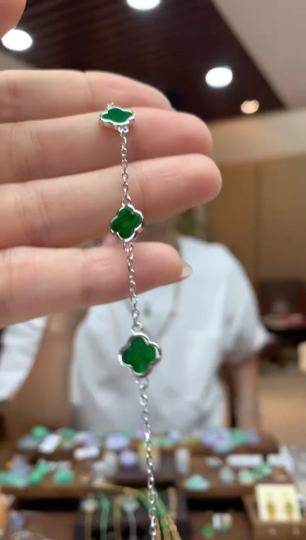 未镶嵌手链翡翠手链