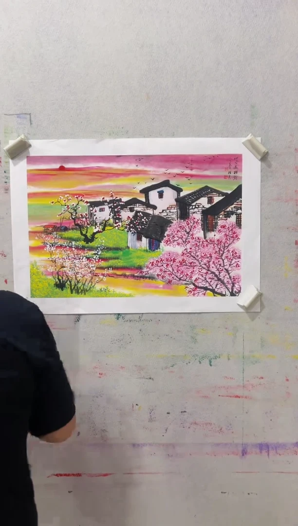 国画任桂英老师作品