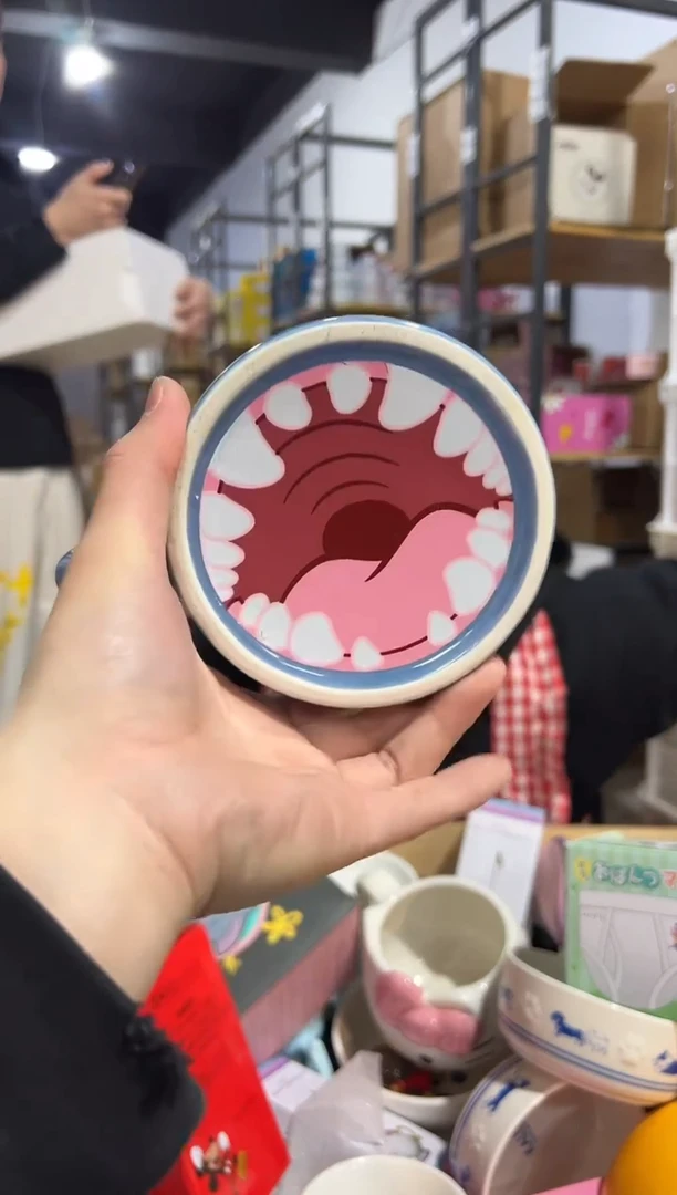 【闪购商品】杯陶瓷史迪仔馒头杯