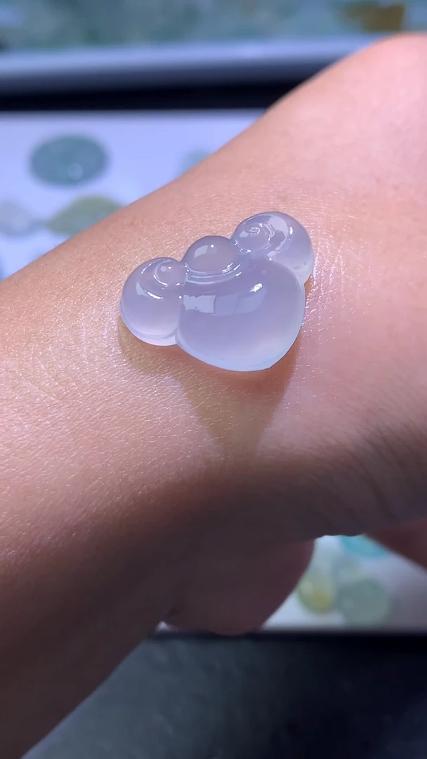 未镶嵌定制翡翠墨*毛货