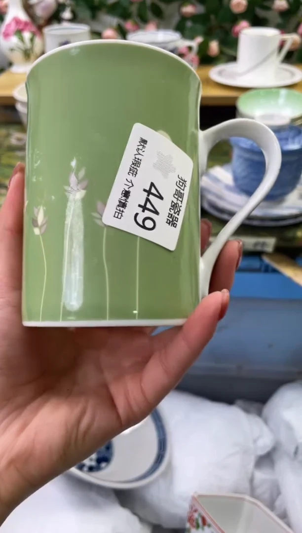 瓷片449海外中古回流瓷器 默认瑕疵慎拍