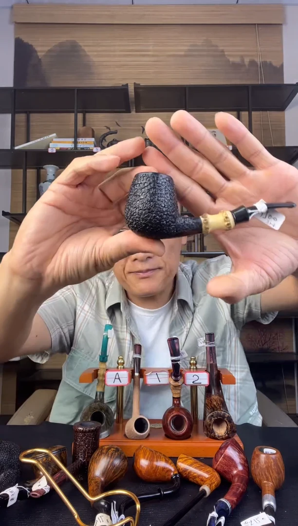 石楠木纯手工意大利石楠木烟斗