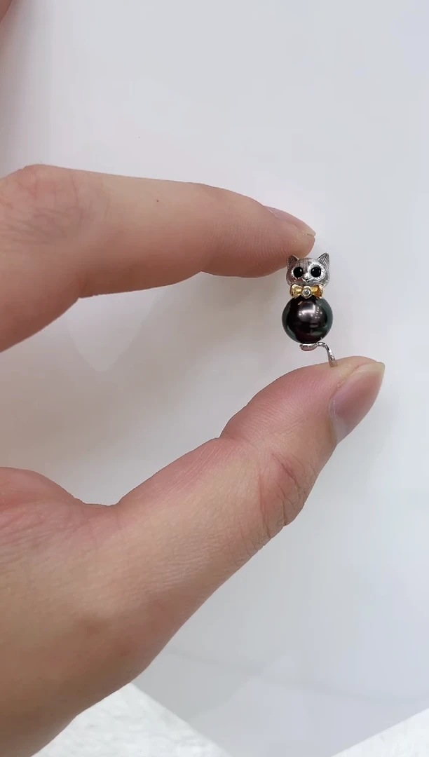 【闪购商品】海水珍珠吊坠(不含链)银S925镶嵌海水珍珠吊坠