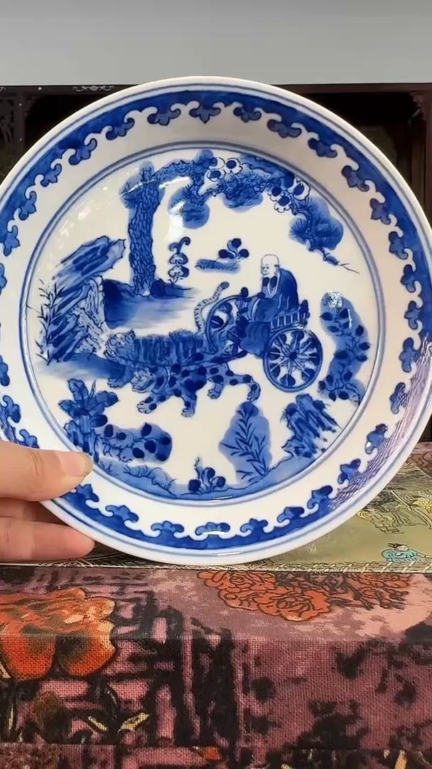 瓷片景德镇陶瓷摆件