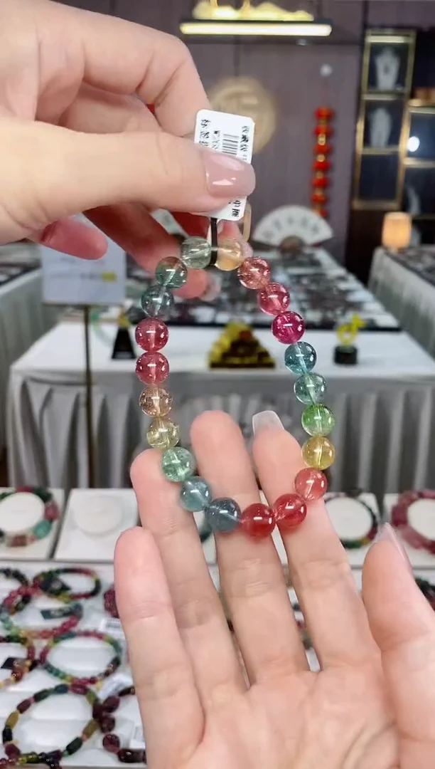 碧玺单圈手串未镶嵌碧玺（多样性发一条）hon