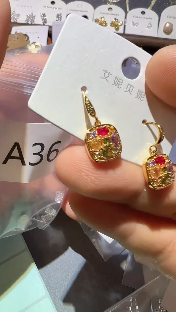 纯铜925银合成立方氧化锆A36