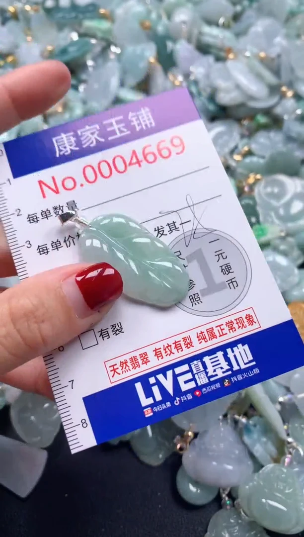 颈饰未镶嵌翡翠4669