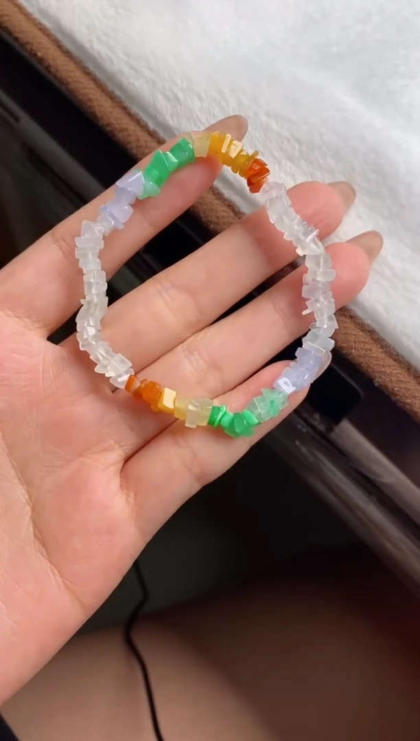 翡翠戒指未镶嵌天然A货翡翠