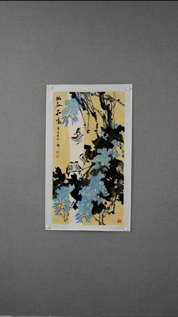 【闪购商品】绘画刘晓伟-花鸟-4平尺-02