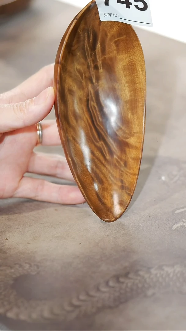 金丝楠745号金丝楠阴沉木茶则