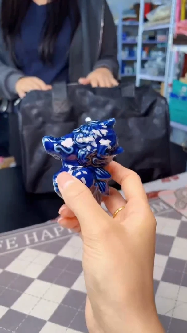 瓷片陶茶666文玩周边多人黑驴