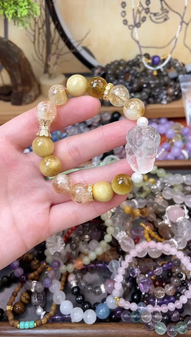 【闪购商品】石英质玉手饰未镶嵌400