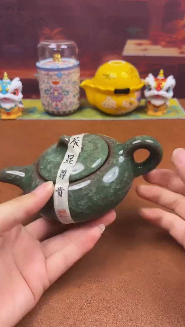 陶瓷茶具摆件旅行套组