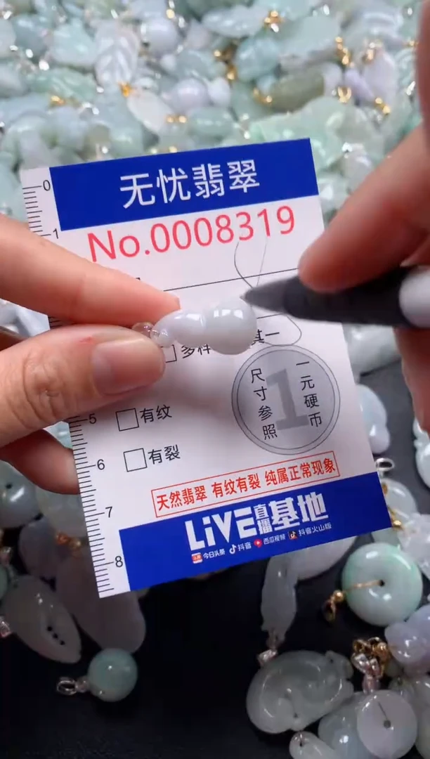 颈饰未镶嵌翡翠8319