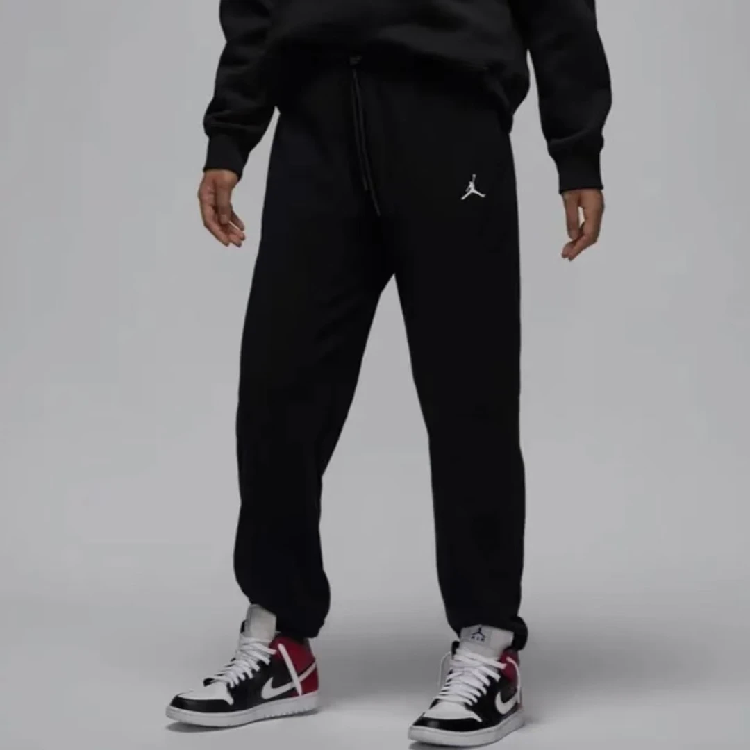 NIKE/耐克女子JORDAN黑色针织运动长裤HJ1360010