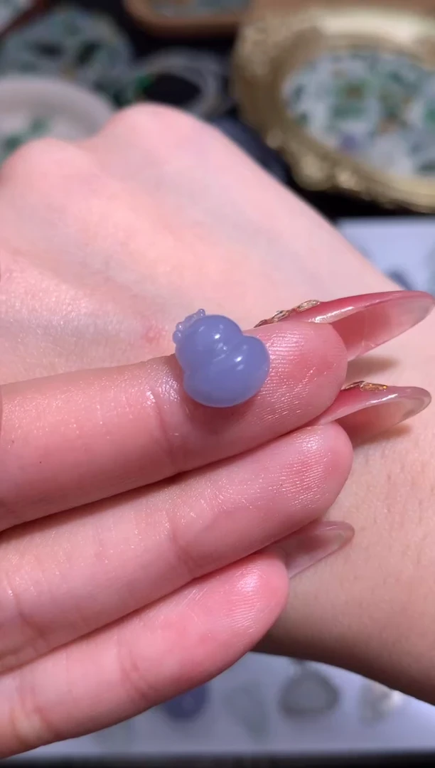 未镶嵌定制翡翠葫芦