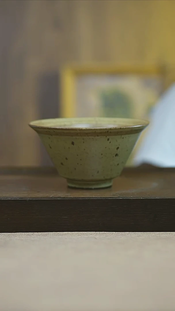摆件景德镇6英寸复古斗笠碗