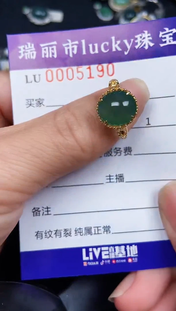 翡翠银S925镶嵌颈饰5190