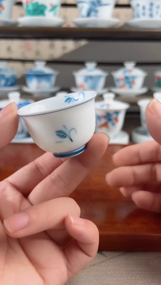 电****商微瑕玉兰美人杯10个