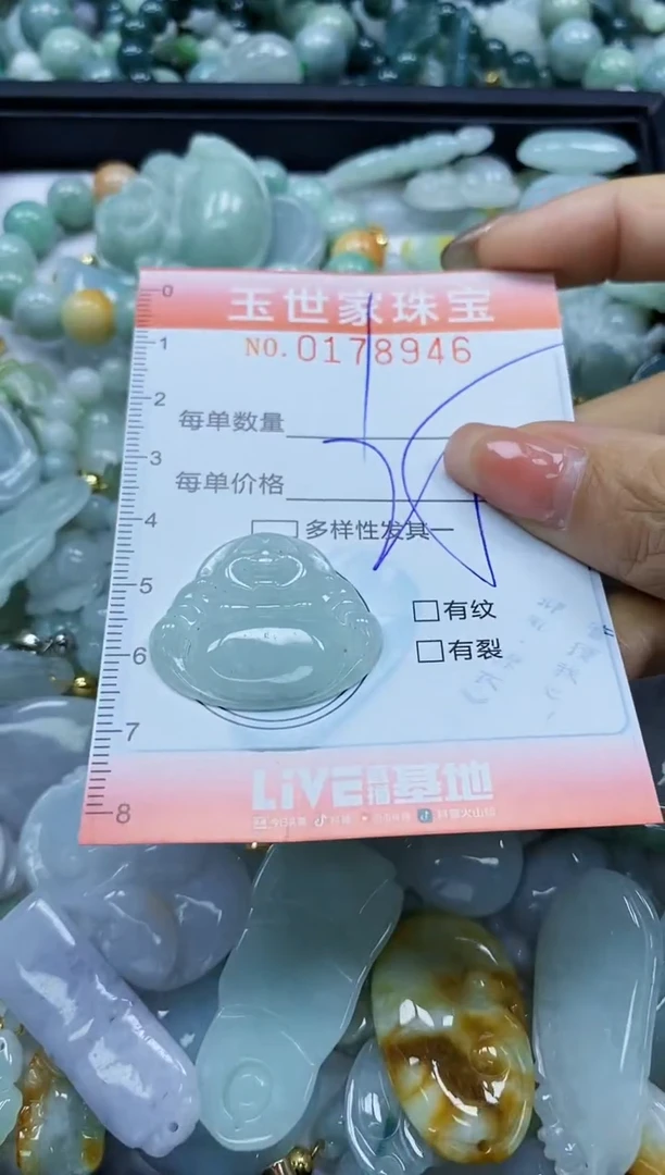 【闪购商品】翡翠颈饰未镶嵌闪购0178946