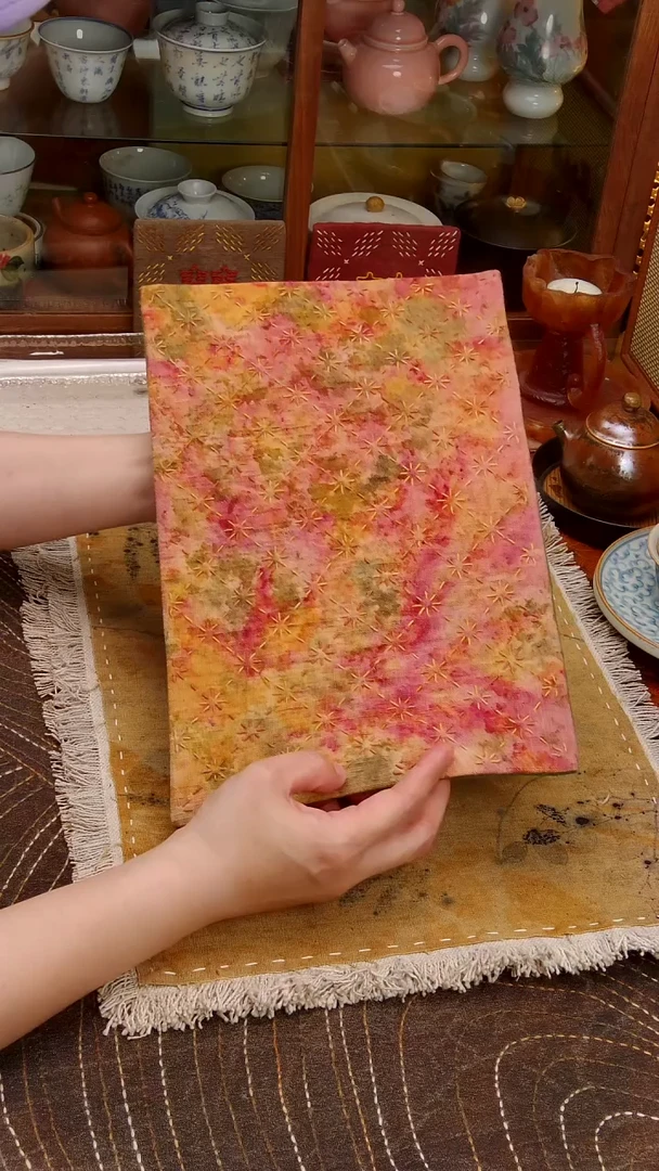 Cici手作刺子绣壶垫杯垫-929