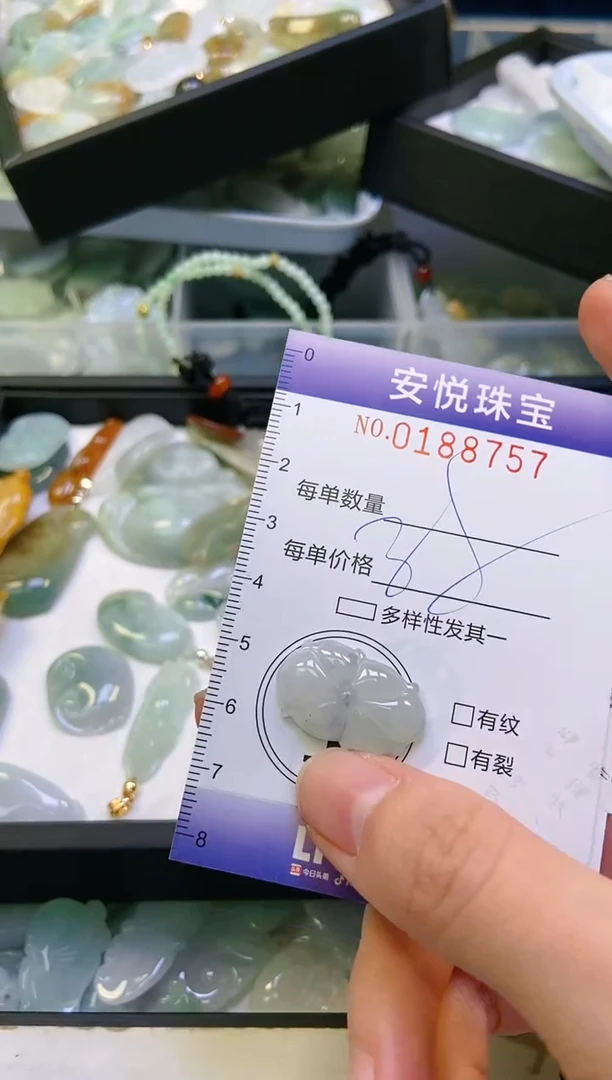 翡翠未镶嵌颈饰闪购0188757