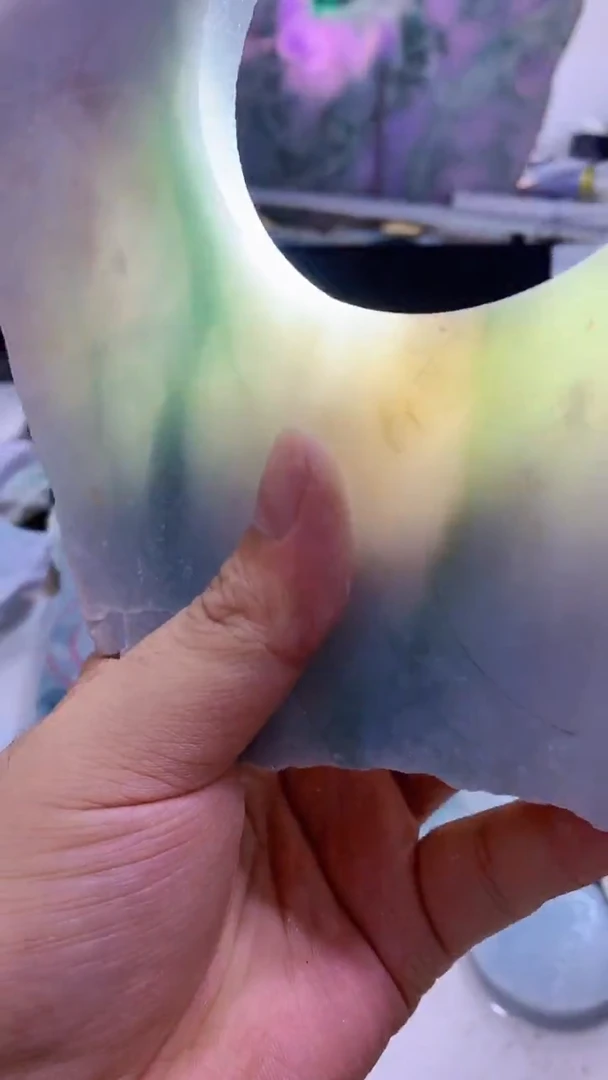 翡翠裸石0东0翡翠珠宝603
