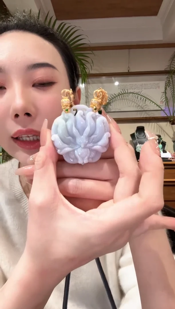 【闪购商品】翡翠颈饰未镶嵌国风