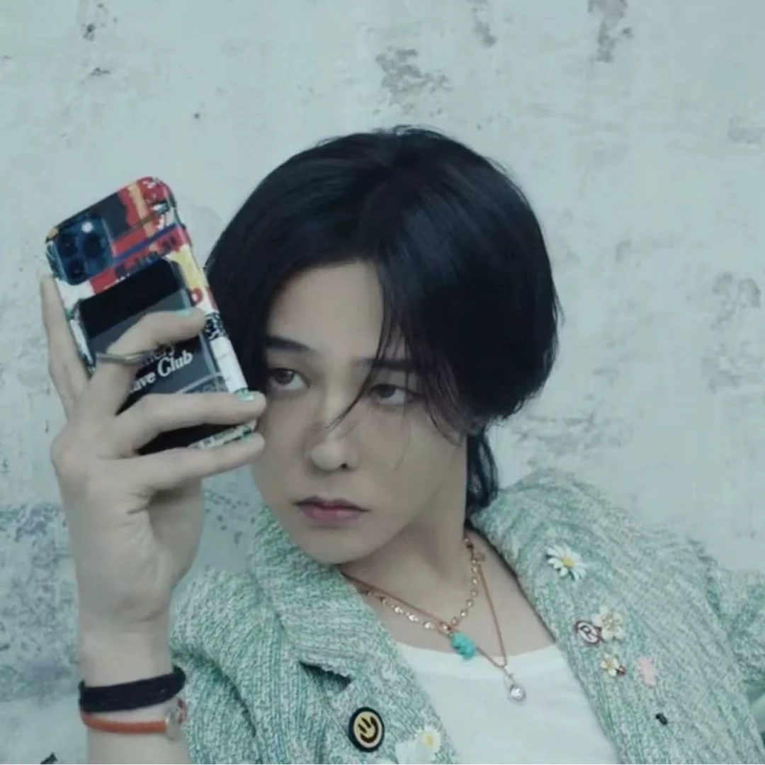 铜合金项链 【CH原单】权志龙宋妍霏同款小熊爱心项链百搭叠戴N045