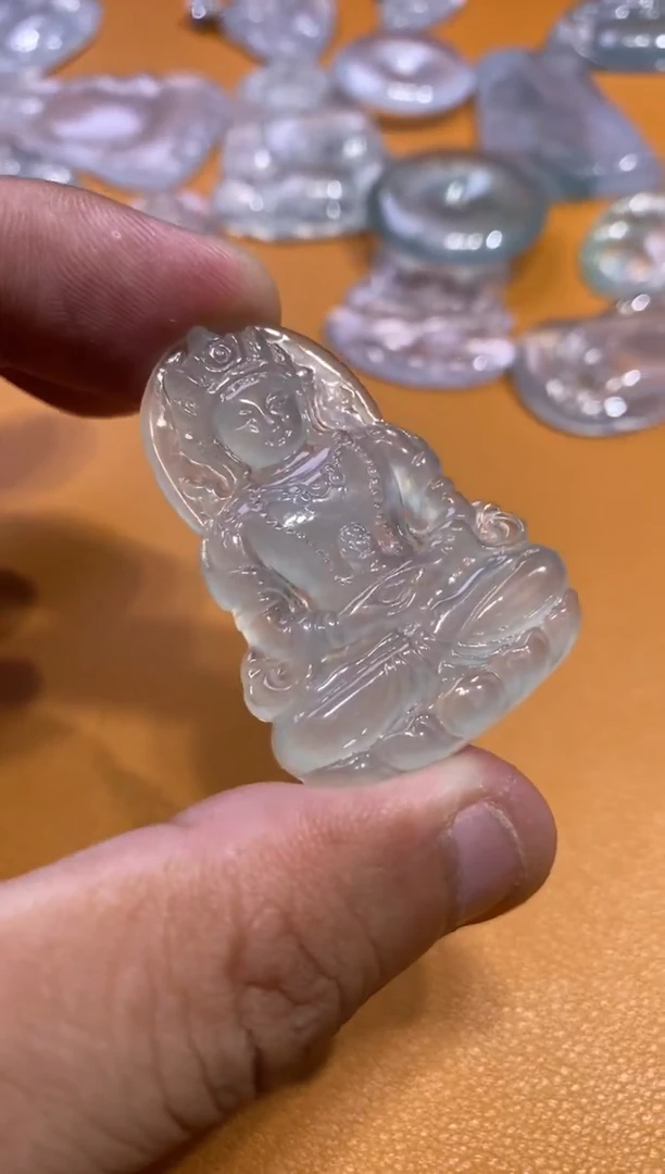 吊坠(不含链)未镶嵌翡翠度母2580