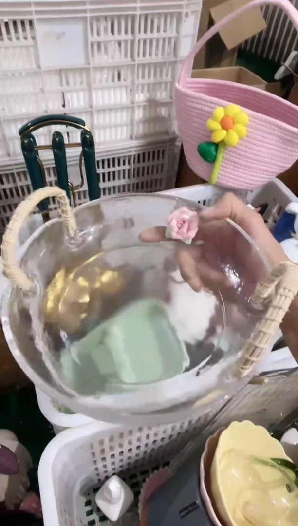 瓷片双耳果盘 福利款，质量好，数量不多，拼手速