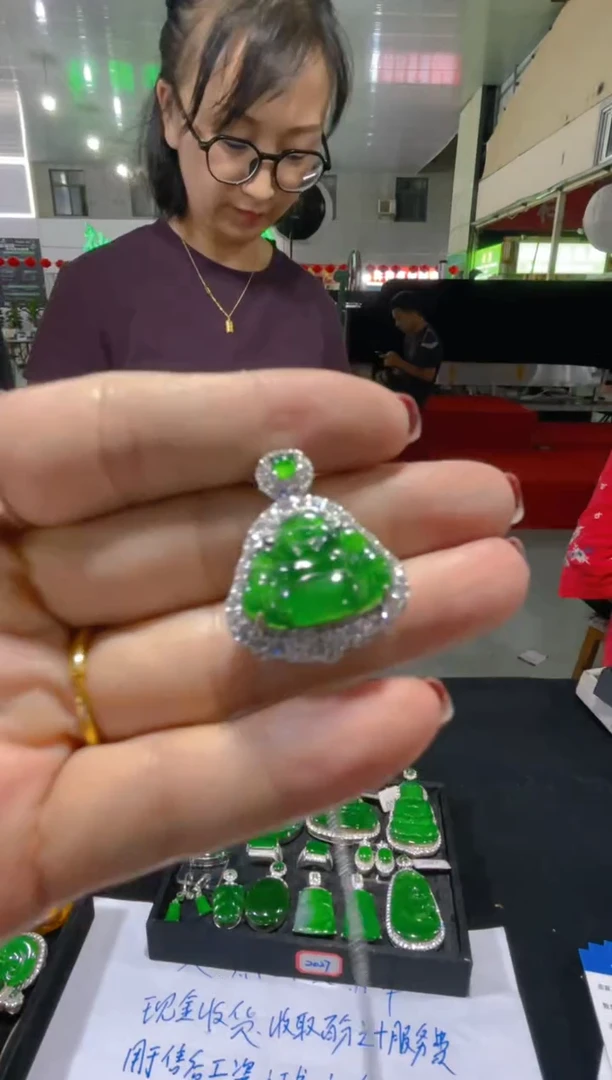 翡翠未镶嵌颈饰（多样性发货拍一件发件）0399100859