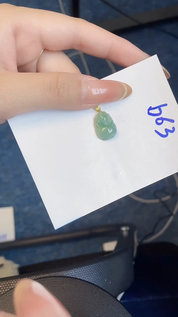 【闪购商品】翡翠颈饰18K金镶嵌000000000