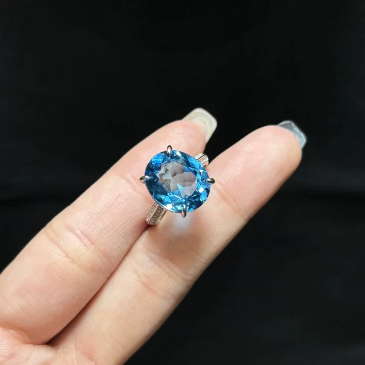 托帕石戒指 托帕石戒指