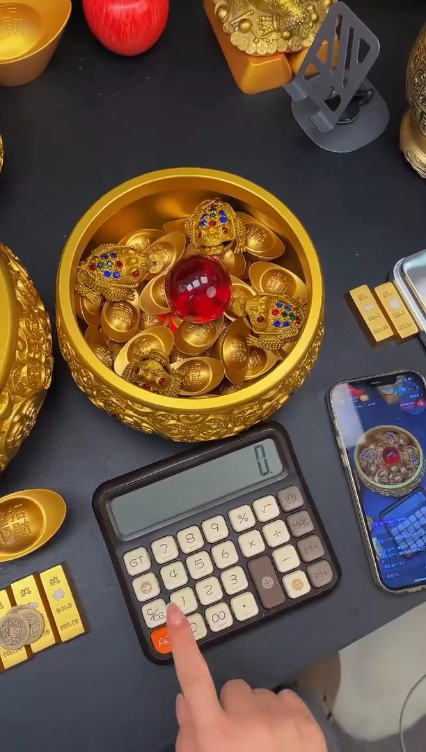 金属30个2号元宝+4个金色金蟾